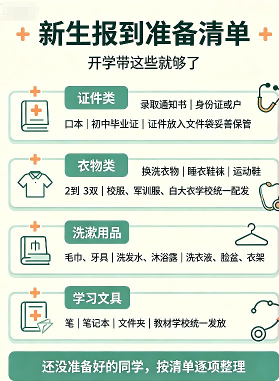 石家庄白求恩医学中等专业学校新生开学需要带什么证件和物品呢.jpg